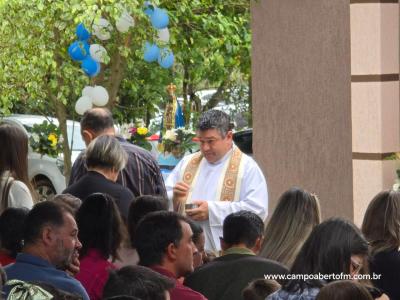 Rio Bonito do IguaÃ§u - Festa N.S. Aparecida atraÃ­ FiÃ©is em Barra Mansa do IguaÃ§u